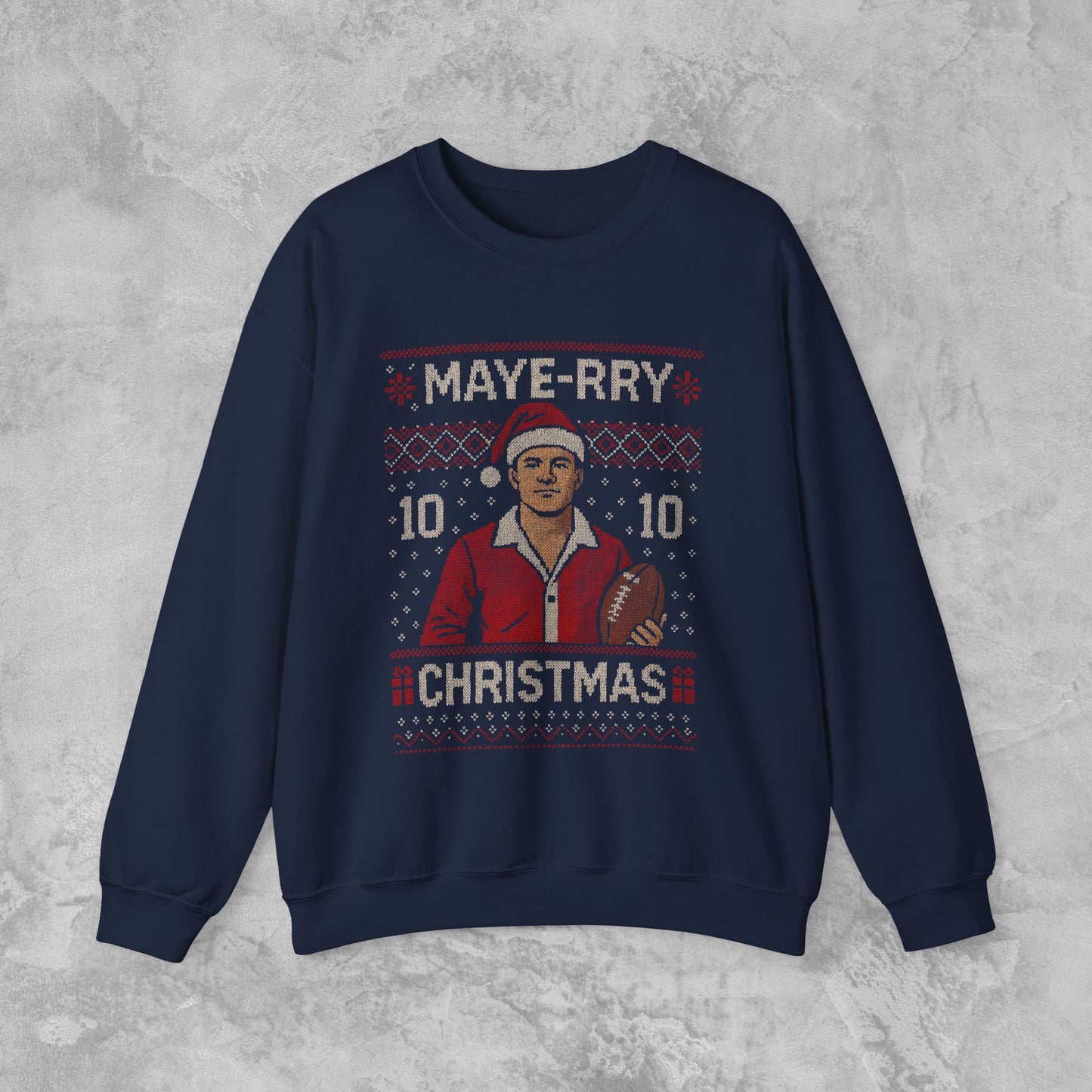 Drake Maye Christmas Sweater