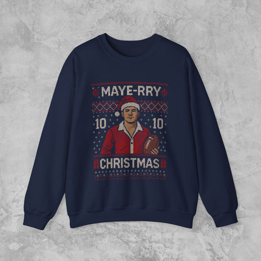 Drake Maye Christmas Sweater