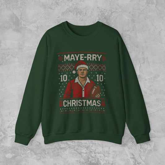 Drake Maye Christmas Sweater