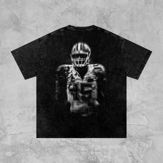 Tebow Acid Washed Oversized Tee